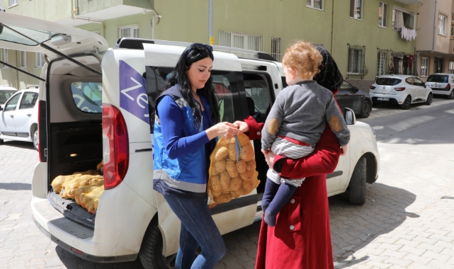Bursalı vatandaşın sofrasına 30 ton patates