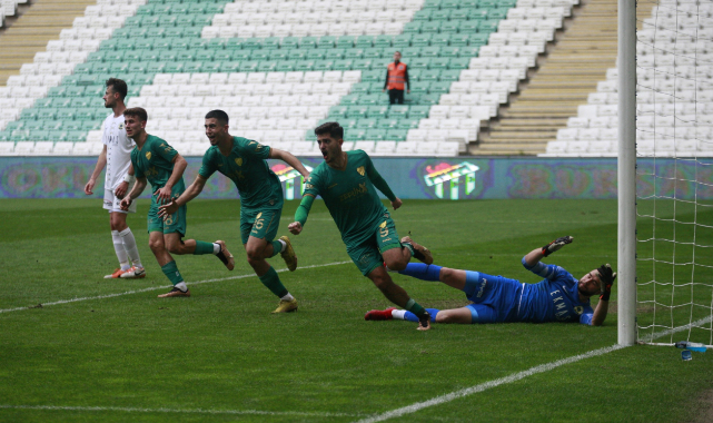 Bursaspor'da son dakika golü puan getirdi