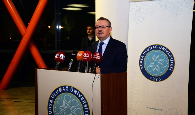 BUÜ Rektörü Prof. Dr. Ahmet Saim Kılavuz, helallik istedi