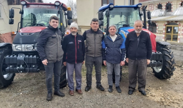 Çiftçiler traktörlerine kavuştu
