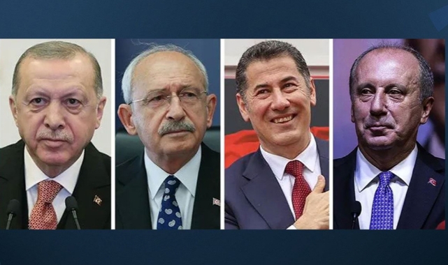 Cumhurbaşkanı adaylarının TRT'deki konuşma sıraları belli oldu