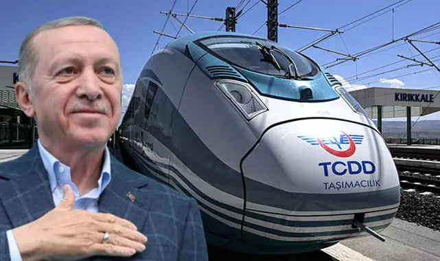 Cumhurbaşkanı Erdoğan'dan hızlı tren müjdesi!
