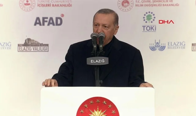 Cumhurbaşkanı Erdoğan Elazığ'dan ayrıldı