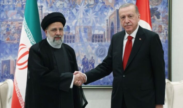 Cumhurbaşkanı Erdoğan, İran Cumhurbaşkanı ile görüştü