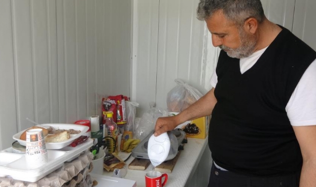 Depremin acısını 18 gün sonra hatırladı...