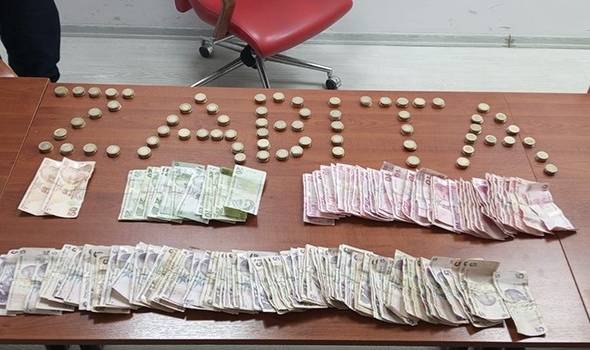 Dilencinin üzerinden çıkanlar şaşkına çevirdi