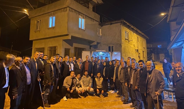 Ekrem Alfatlı'ya Mustafakemalpaşa'da yoğun ilgi