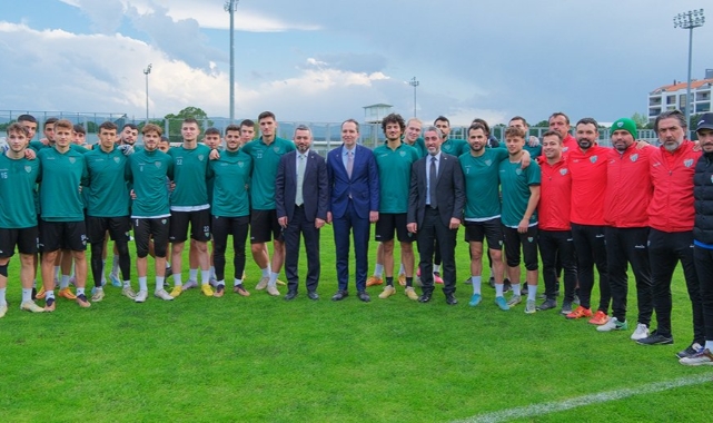 Erbakan: “Bursaspor’un yeri Süper Lig’dir”