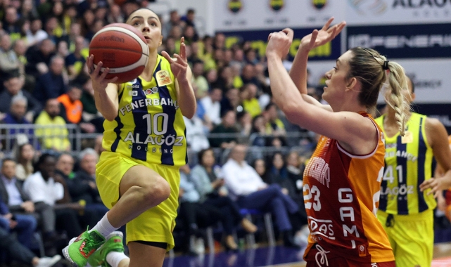 Fenerbahçe'den Galatasaray'a 24 sayı fark