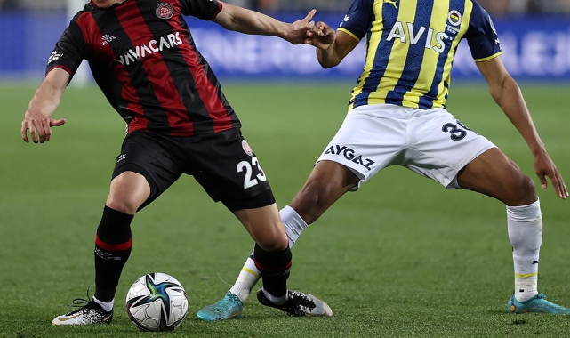 Fenerbahçe Fatih Karagümrük'e konuk oluyor