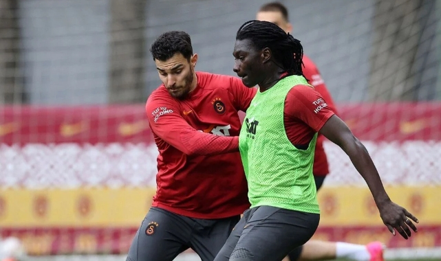 Galatasaray’da Gomis kriz sonrası antrenmanda