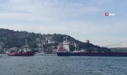 İstanbul Boğazı'nda gemi arızası