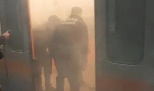 İstanbul'da metroda korku dolu anlar!