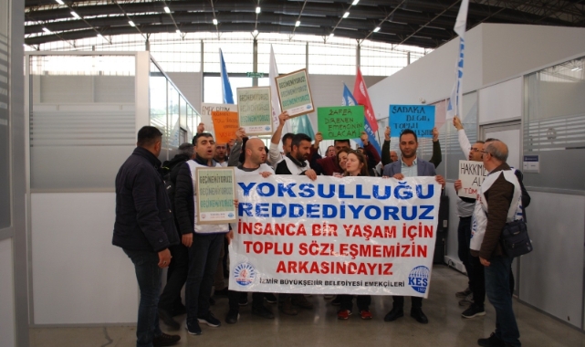 İzmir Büyükşehir'de iş bırakma kararı