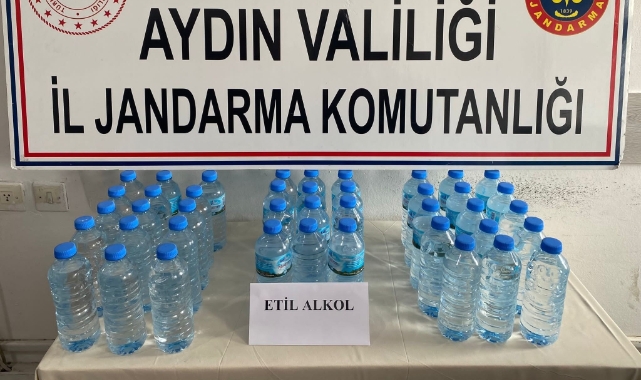 Jandarma sahte alkole geçit vermedi
