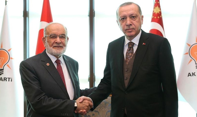 Karamollaoğlu'ndan, Erdoğan'a geçmiş olsun telefonu