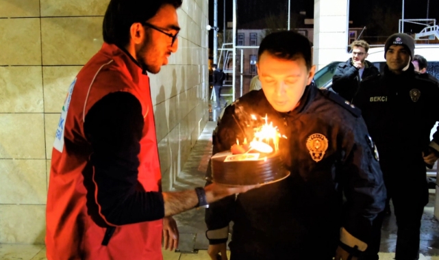 ‘Kavga var’ diye çağrılan polislere sürpriz