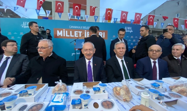 Kılıçdaroğlu Çanakkale’de iftara katıldı