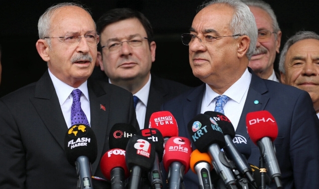 Kılıçdaroğlu'ndan DSP Genel Başkanı Aksakal’a ziyaret