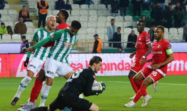 Konyaspor Antalyaspor maçı berabere sonuçlandı