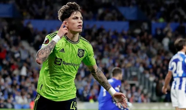 Manchester United Garnacho'nun sözleşmesini uzattı