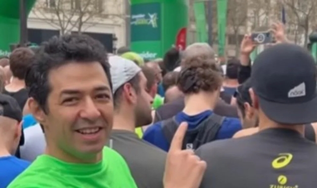 Mert Fırat depremzedeler için maratona katıldı