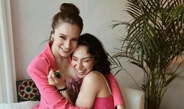 Miray Daner'den doğum günü pizzası
