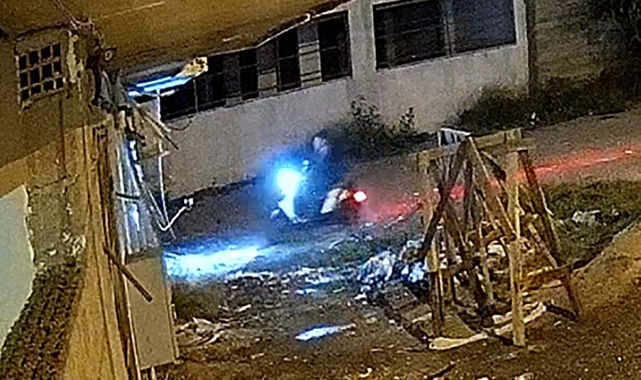Motosiklet çalarken görüntülenen 3 şüpheli tutuklandı