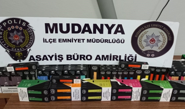 Mudanya emniyetinden kaçakçılara operasyon