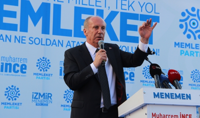 Muharrem İnce’den CHP’nin İzmir listesine eleştiri