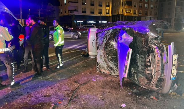 Nevşehir’de araç takla attı: 4 yaralı