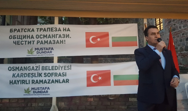 Osmangazi’den Filibe’de kardeşlik iftarı