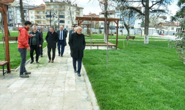 Osmangazi Millet Bahçesi açılış için gün sayıyor