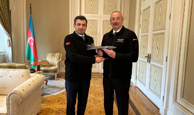 Selçuk Bayraktar, Aliyev’e ziyaret