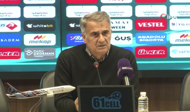 Şenol Güneş: "Kazanma arzusunu sahaya yansıtamadık"