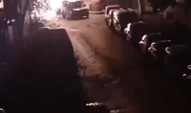 Sultangazi'de elektrik kablolarında oluşan patlama korkuttu