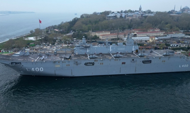 TCG Anadolu'ya 7'den 70'e ziyaretçi akını sürüyor