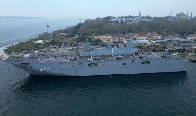 TCG Anadolu'ya yoğun ilgi sürüyor