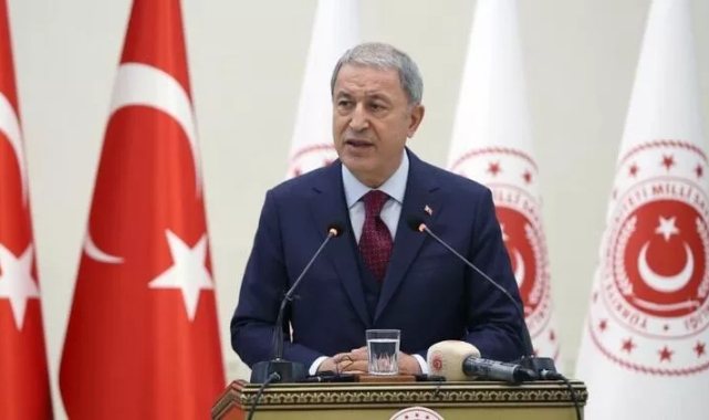 Türk uçağına saldırıya ilişkin Bakan Akar'dan açıklama