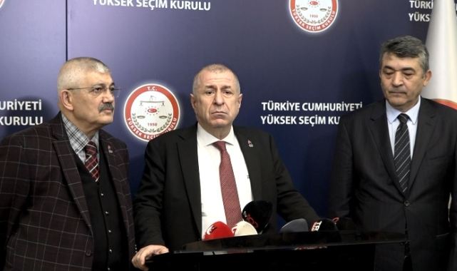 Ümit Özdağ, YSK Başkanı Yener ile görüştü