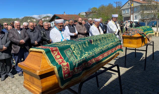 Ünlü oyuncunun anne ve babası son yolculuğuna uğurlandı