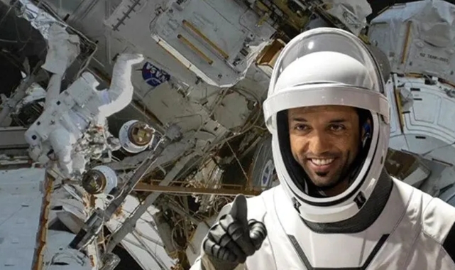 Uzay yürüyüşü yapan ilk Arap astronot oldu