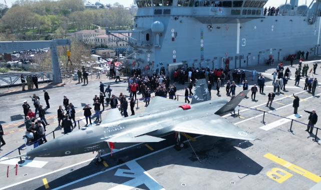 Vatandaşlardan TCG Anadolu’ya yoğun ilgi