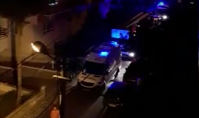 Yanıcı madde parladı: 2 yaralı