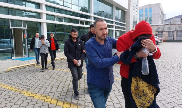 Yasaklı madde getirirken yakalanan 3 kişi tutuklandı