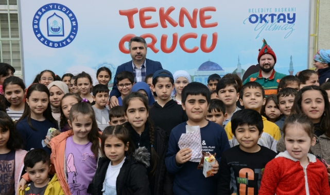 Yıldırım’da çocuklar için iftar vakti