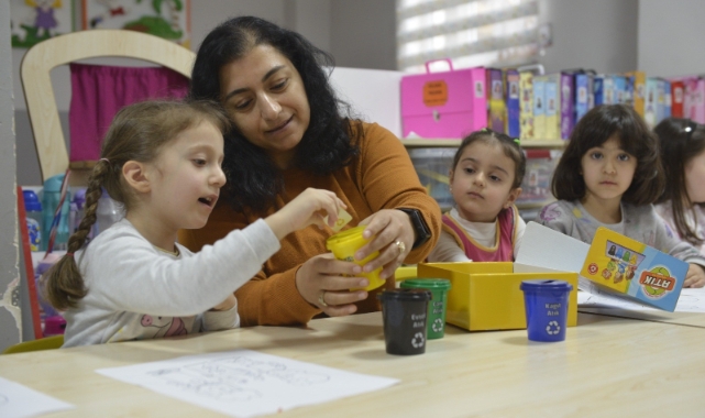 Yıldırım'da miniklere çevre eğitimi