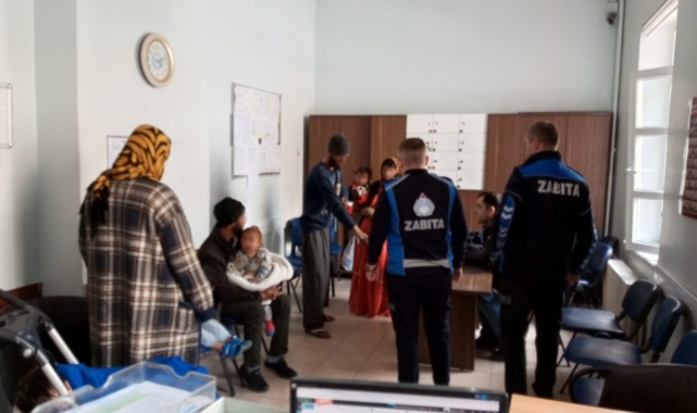 Zabıta ekiplerinden dilencilere şok operasyon