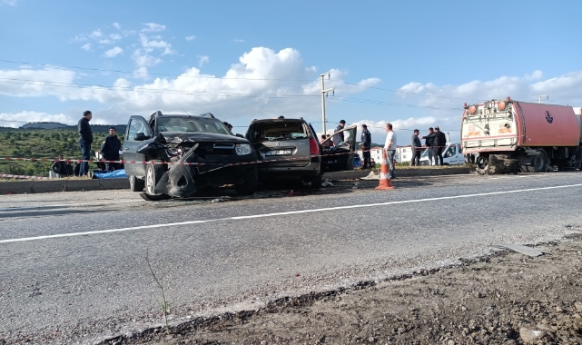 Zincirleme trafik kazası! 1 ölü, 1 yaralı