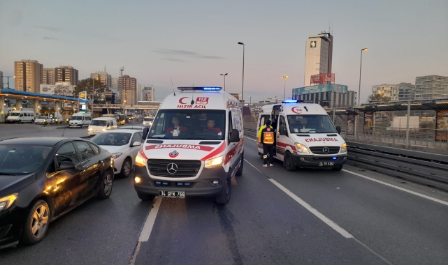 1 mayıs görevine giden polisler kaza yaptı